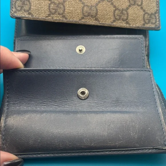 Gucci Vintage GG Supreme Canvas Wallet, poor condition - Picture 12 of 12